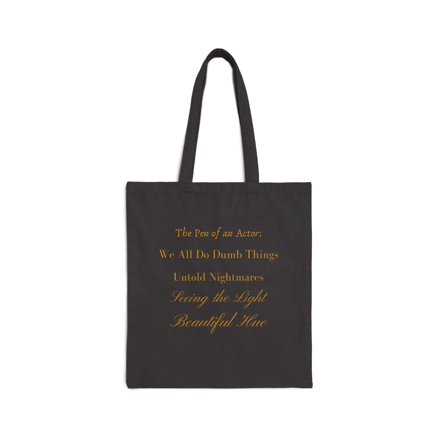 Canvas Tote Bag - Love in Color Vinyl Design
