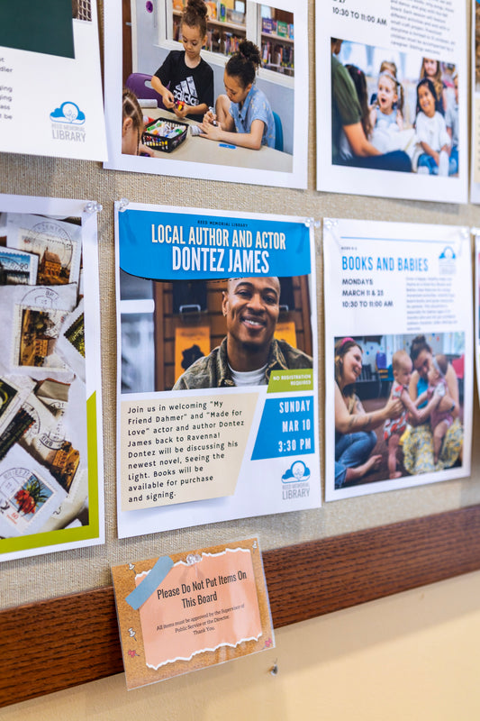 Coming Home: Dontez X. James at Reed Memorial Library