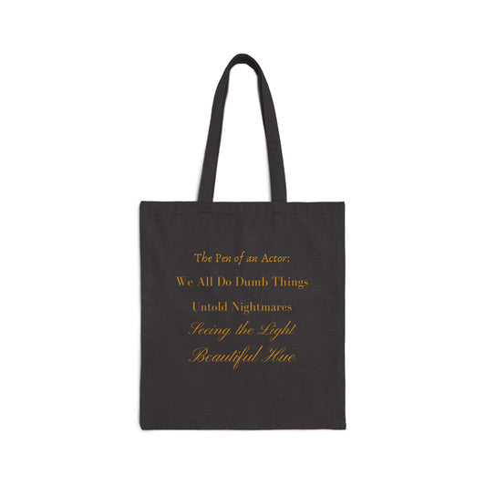 Canvas Tote Bag - Love in Color Vinyl Design